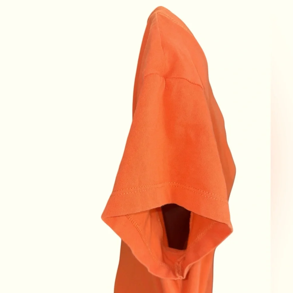 🌟 2for$30 Columbia Women Size XL Orange Cotton Short Sleeve Omni Free Shirt top - Picture 6 of 12